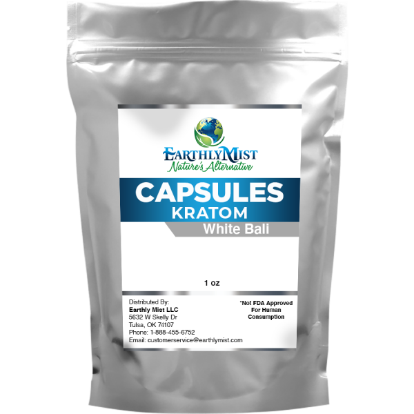 White Bali Capsules (1oz, 8oz, Kilo, 5 Kilos)